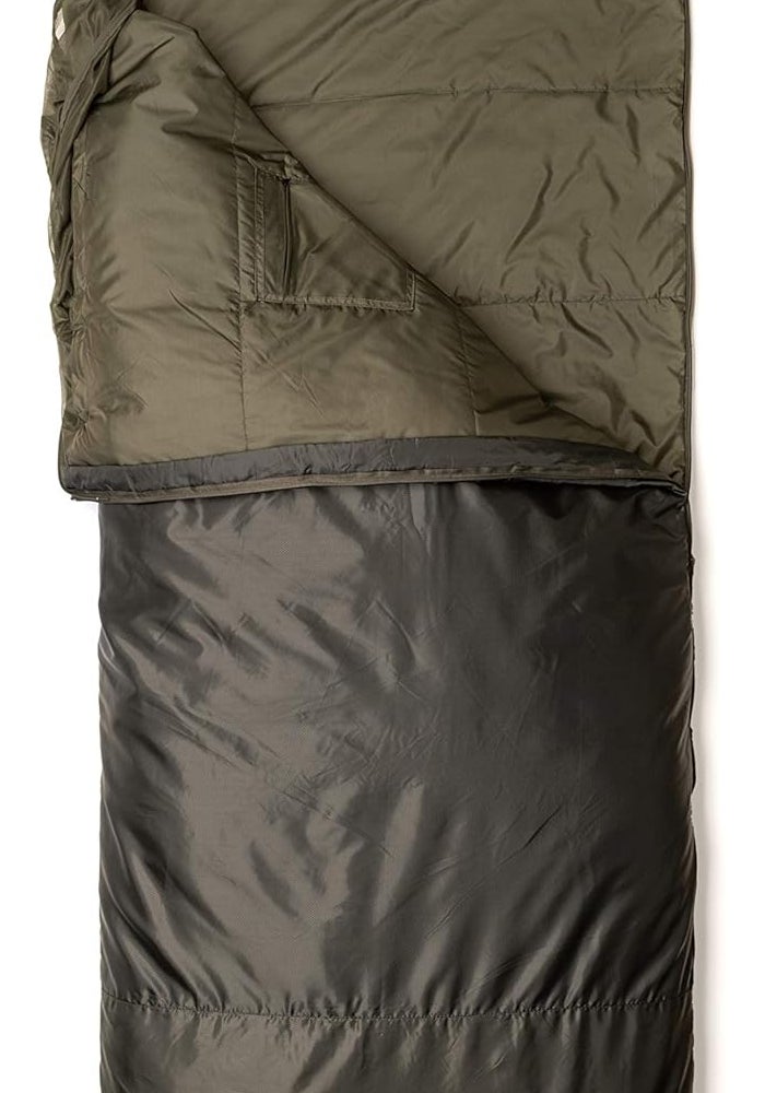 Snugpak Jungle Bag with Built-in Mosquito Net & Antibacterial Fabrics - Lightweight Olive Sleeping Bag for Tropical Conditions - Image 2